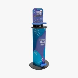 Foot Pedal Operated Hand Sanitizer Stand